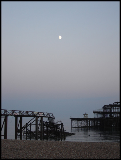 brightons pier didn't handle the increasing obesity in its visitors very well ...